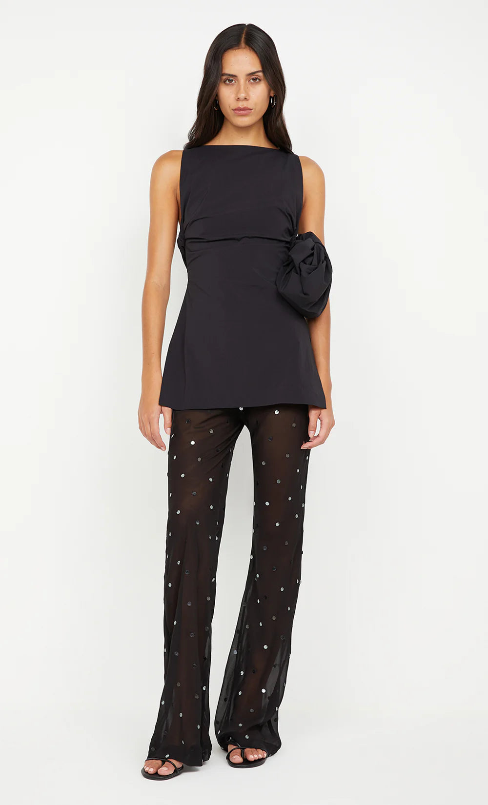 Arielle Pant - Black Sequin