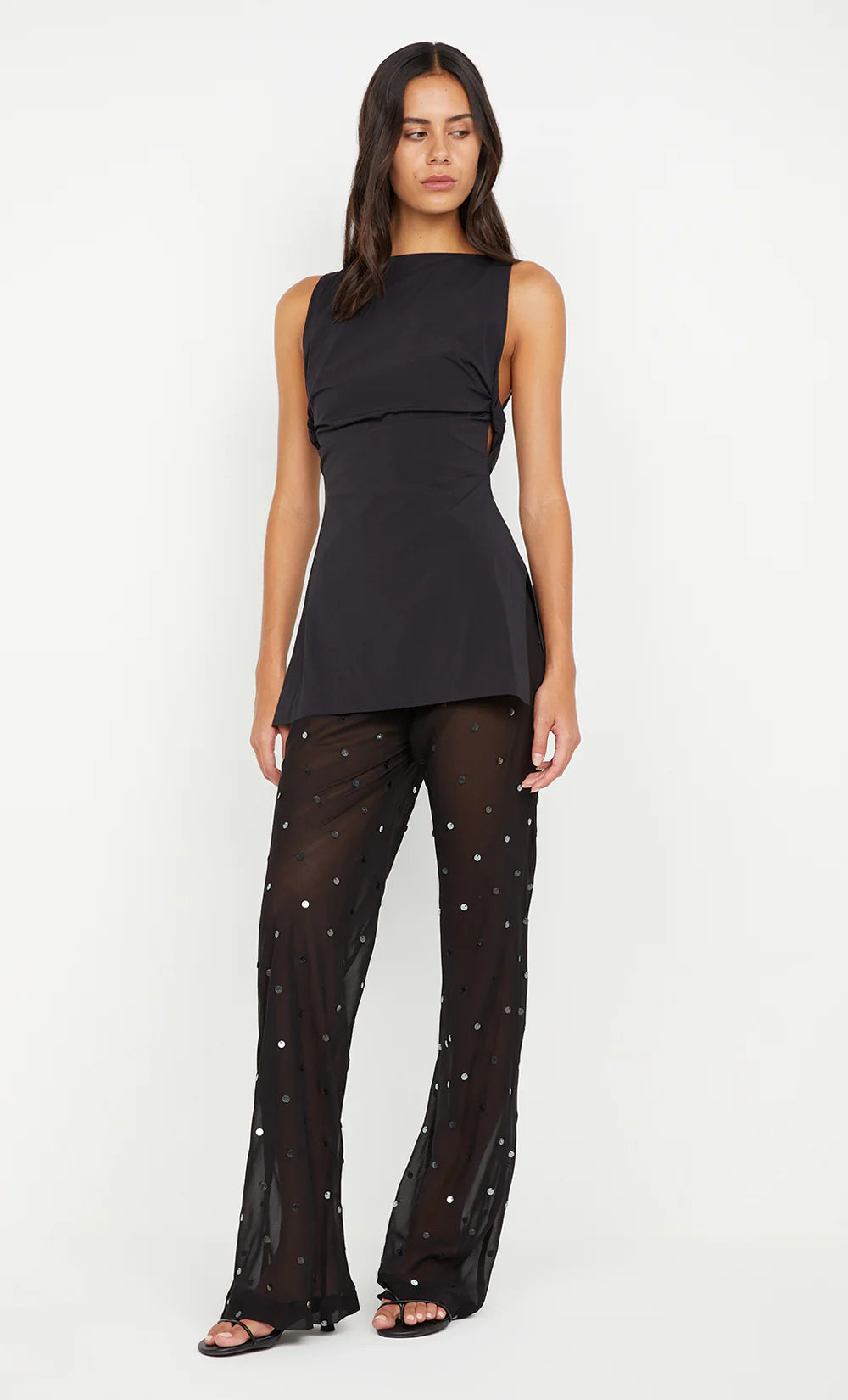 Arielle Pant - Black Sequin