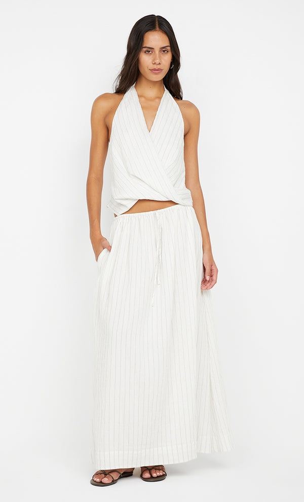 Saski Maxi Skirt - White