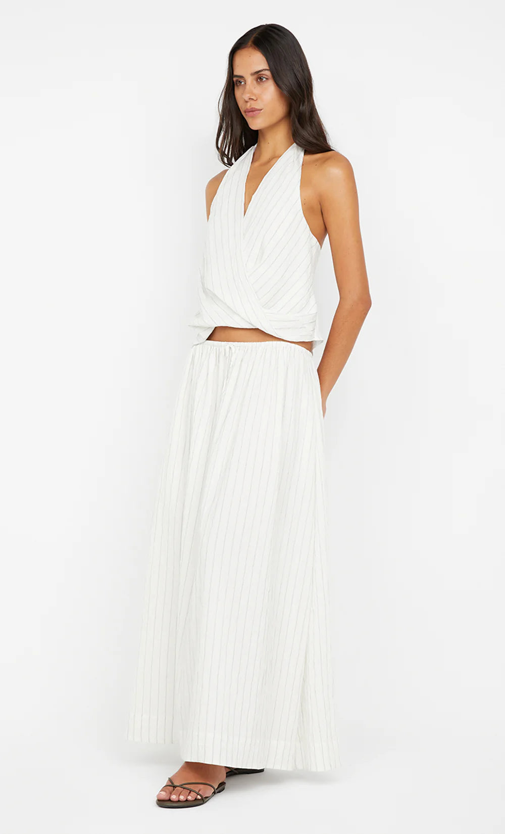 Saski Maxi Skirt - White