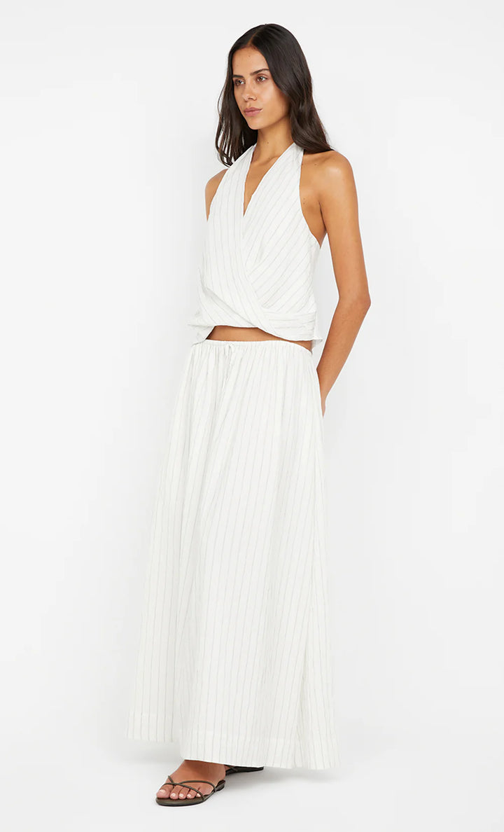 Saski Maxi Skirt - White