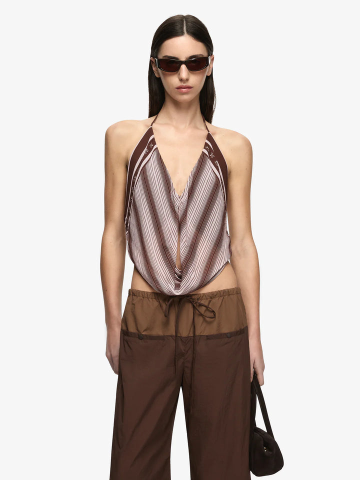 EVELY HALTER TOP
