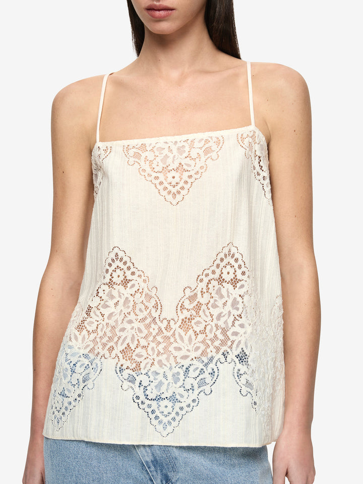 MARIETTA SQUARE NECK  TOP