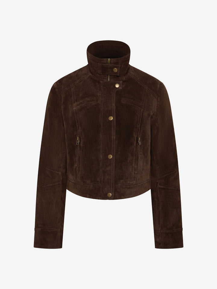 HUNTER JACKET - DARK CHOCOLATE