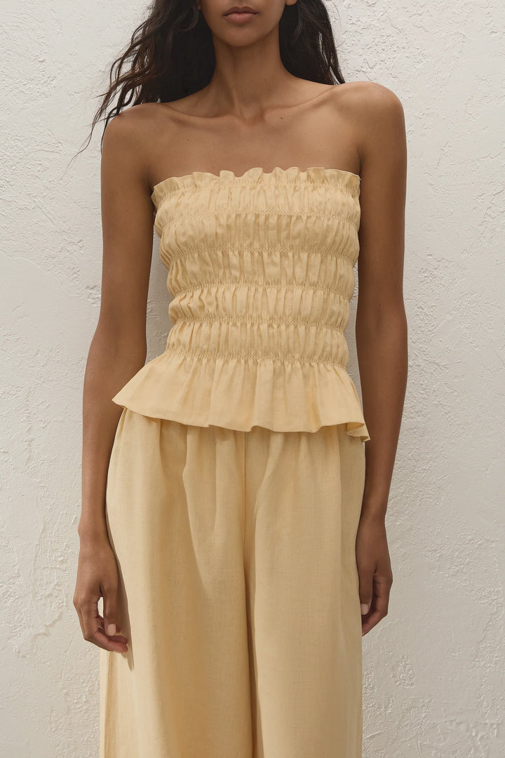 Tiera Top- Daffodil