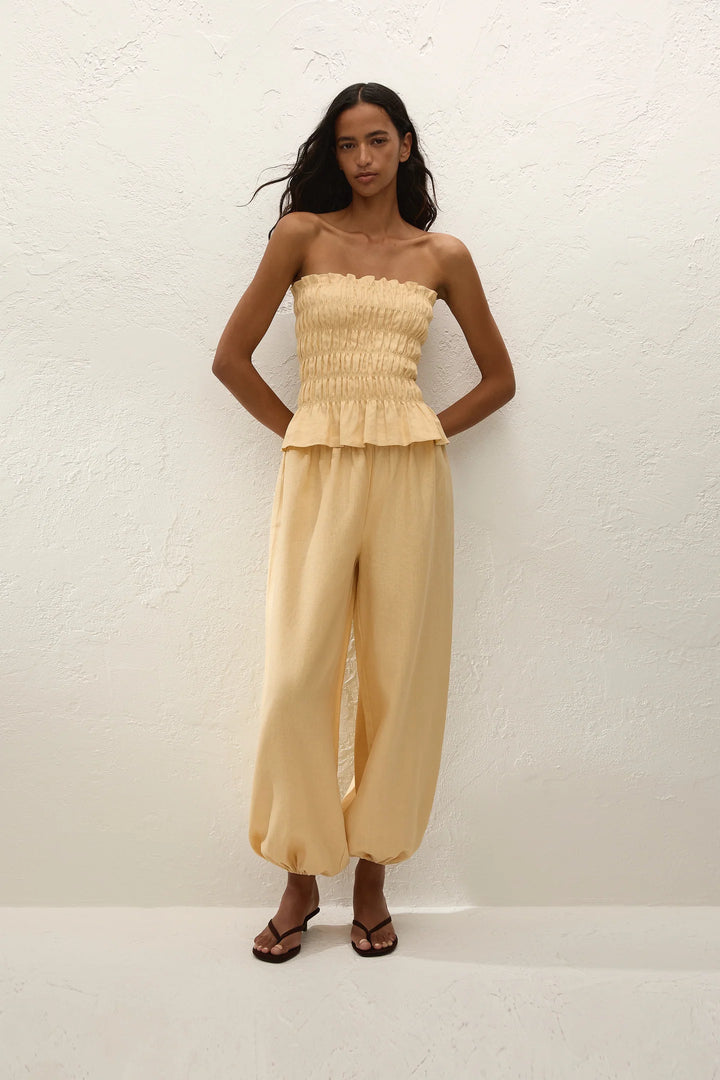 Tiera Top- Daffodil