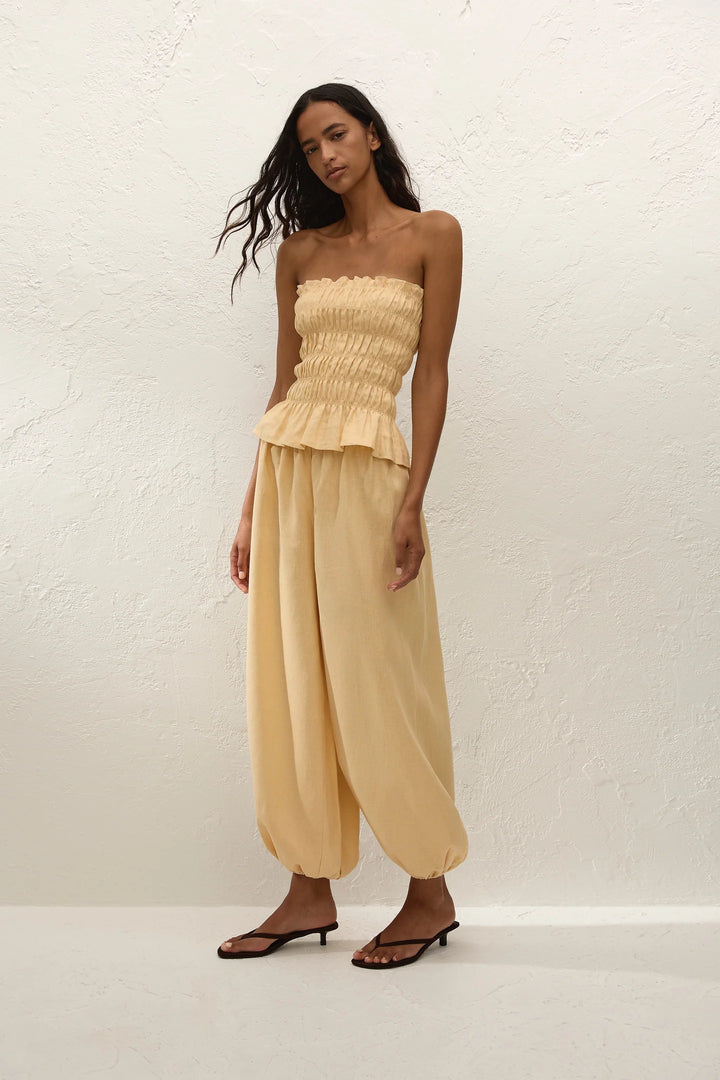 Tiera Top- Daffodil