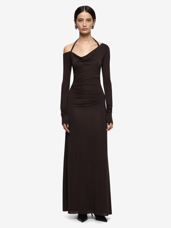 COURT LS MAXI DRESS