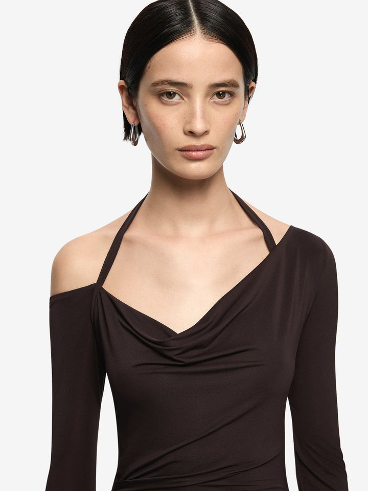 COURT LS MAXI DRESS