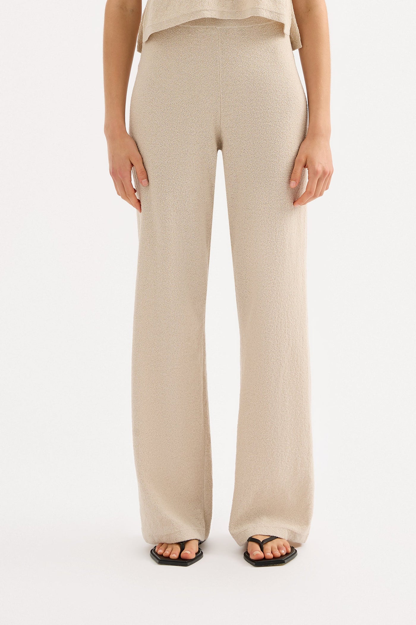 Zosia Knit Pant - Bone