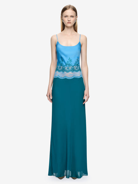 ORSINA SCOOP MAXI DRESS
