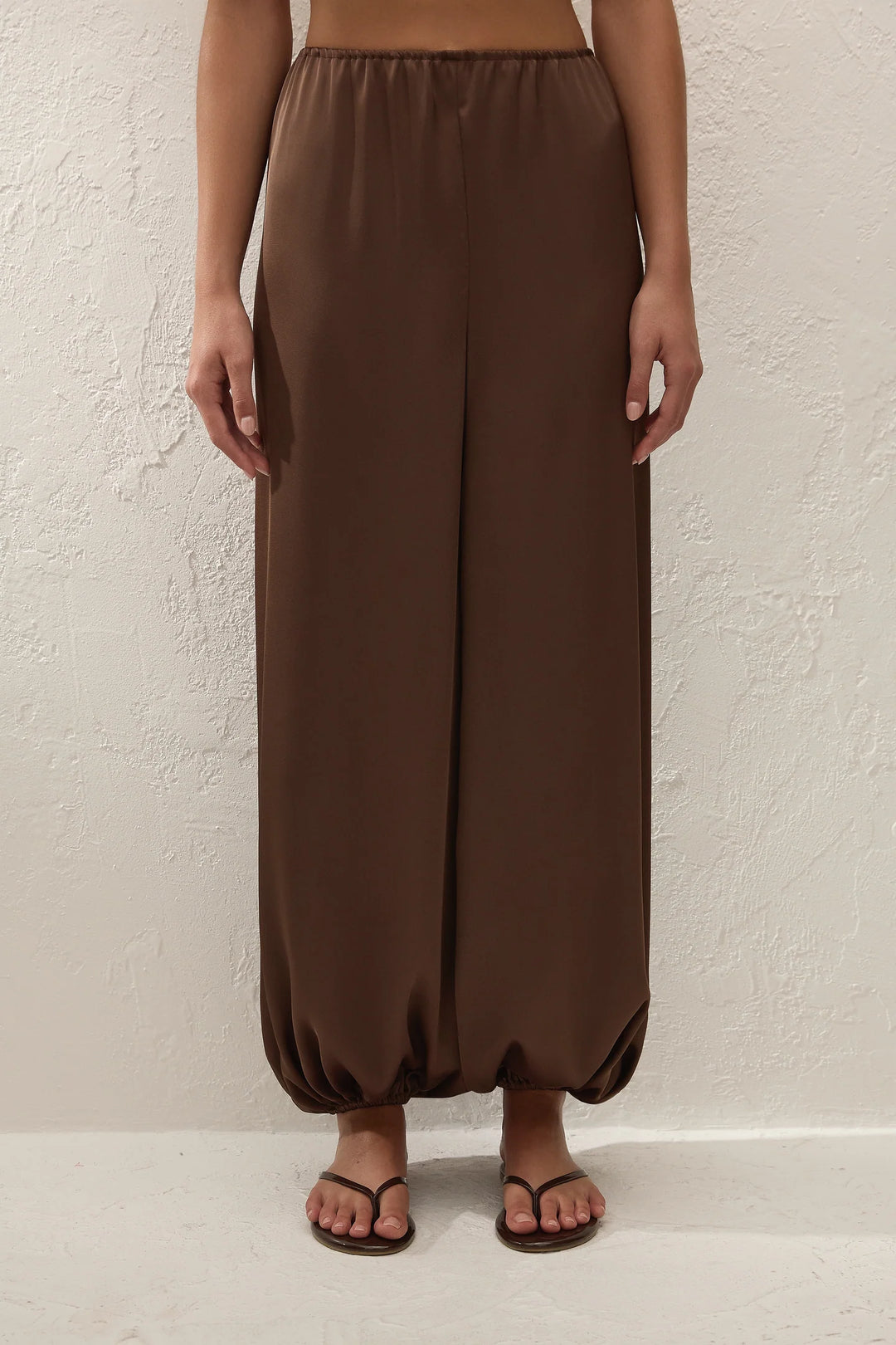 Cove Balloon Pant- Chocolate