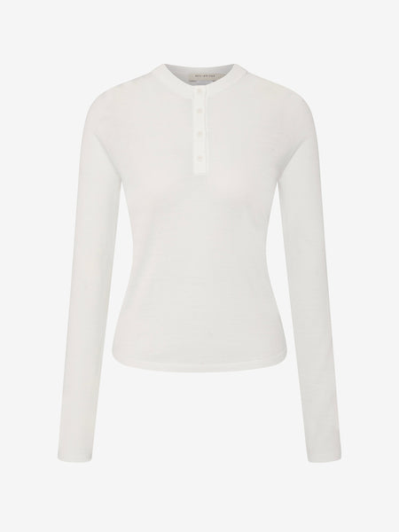 RUE L/S TOP - IVORY