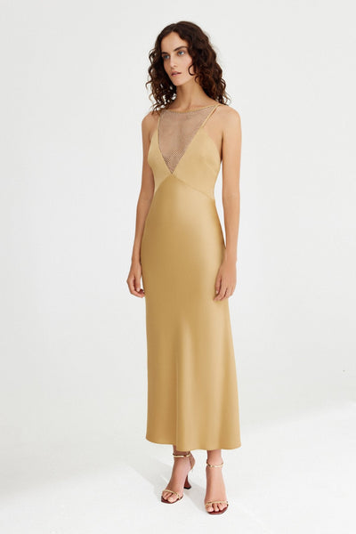Elodie Maxi Dress - Gold