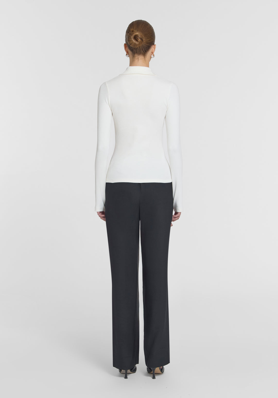 SUMMIT RIB TURTLENECK - IVORY