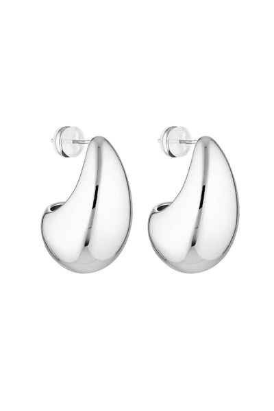 Blob Earrings - Silver