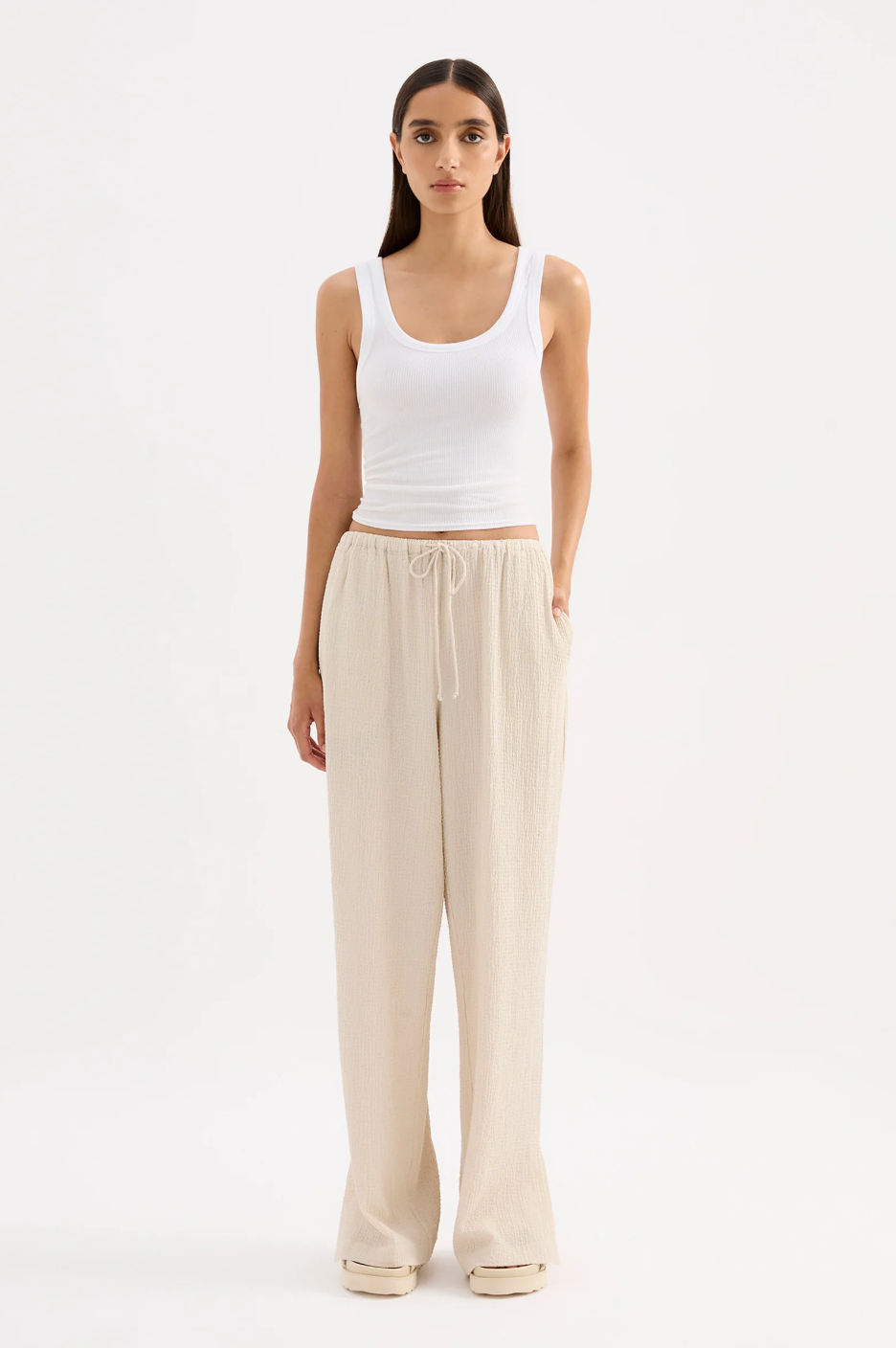 Palma Pant - Cream