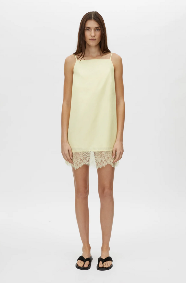 Lira Mini Dress - Lemon