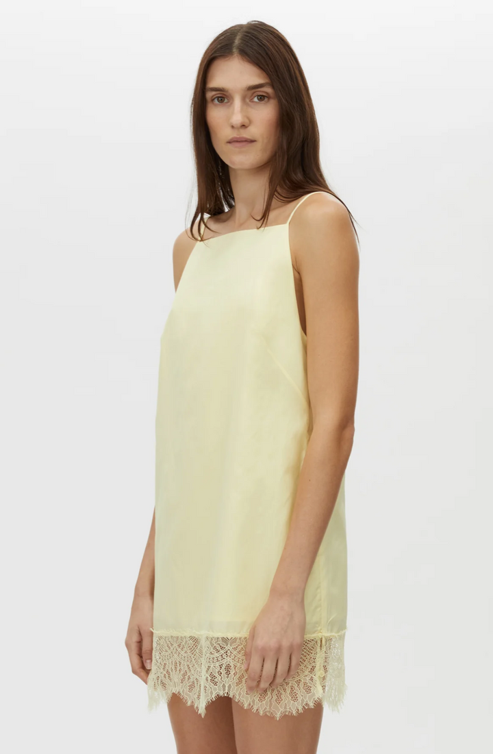 Lira Mini Dress - Lemon
