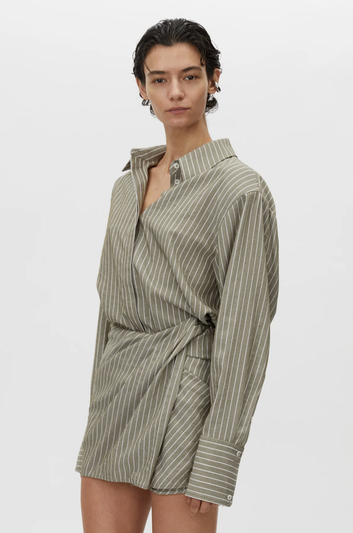 Illias Skirt - Ash Stripe