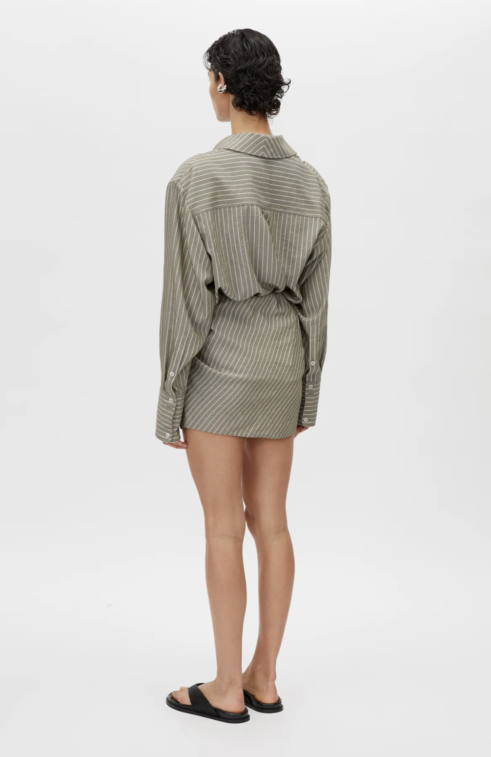 Illias Skirt - Ash Stripe