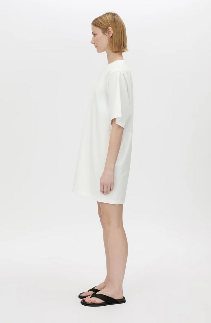 Pablo Tee Mini Dress - Soft White