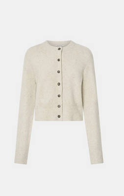 ATKINSON KNIT CARDIGAN - ASHEN