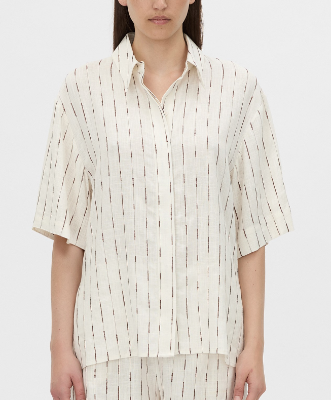 Uma Short Sleeve Shirt - Cream