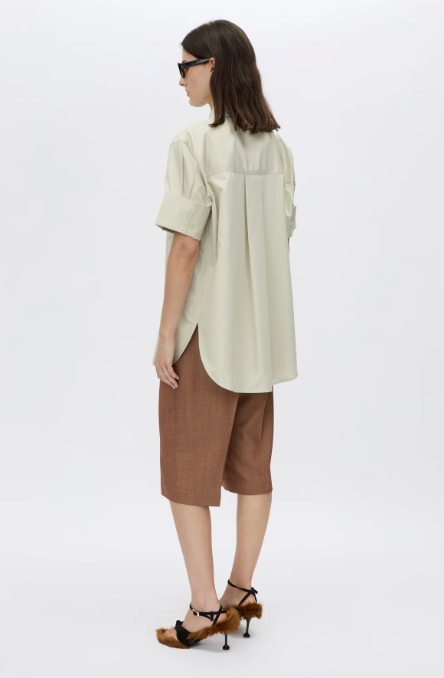 Winslow Short Leave Skirt - Stone