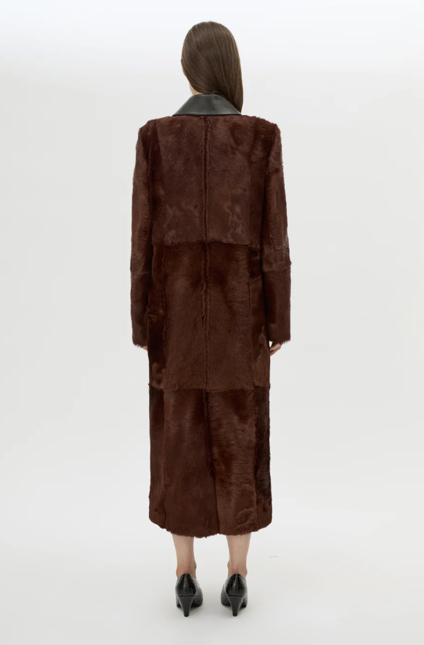 Rina Coat - Chocolate
