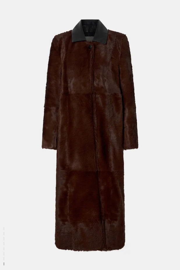 Rina Coat - Chocolate