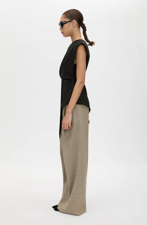 Ciran Asymmetrical Top - Black