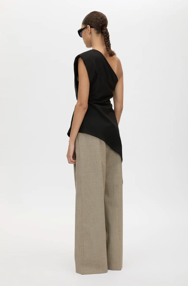 Ciran Asymmetrical Top - Black