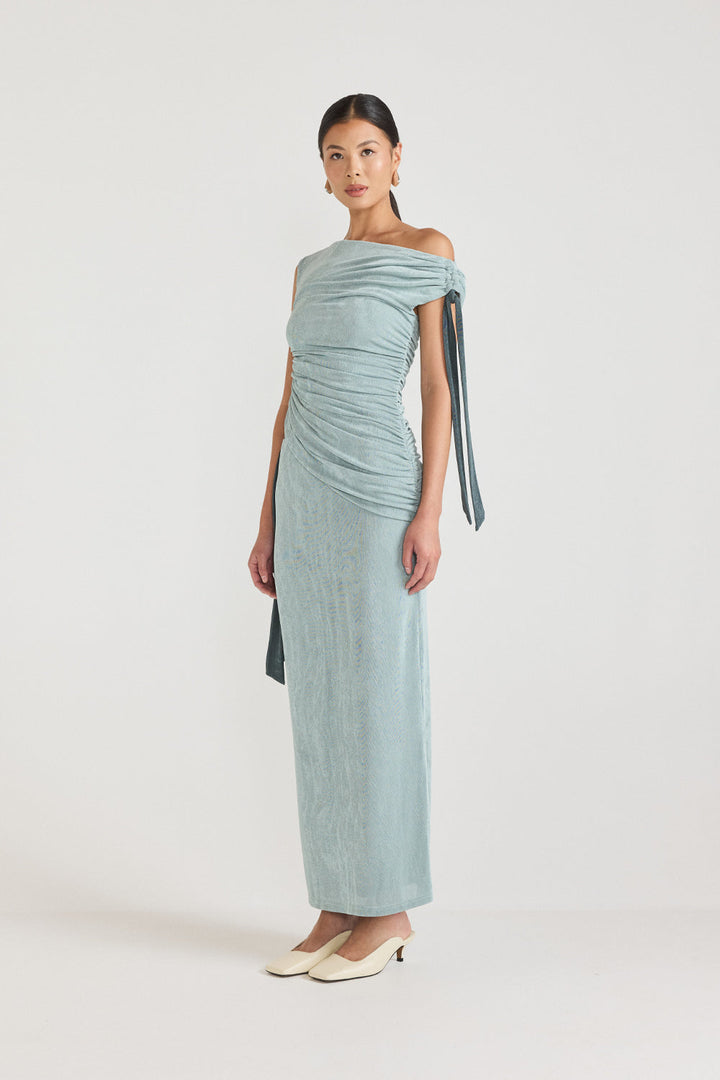 Kalilah Dress - Seafoam Green/Teal