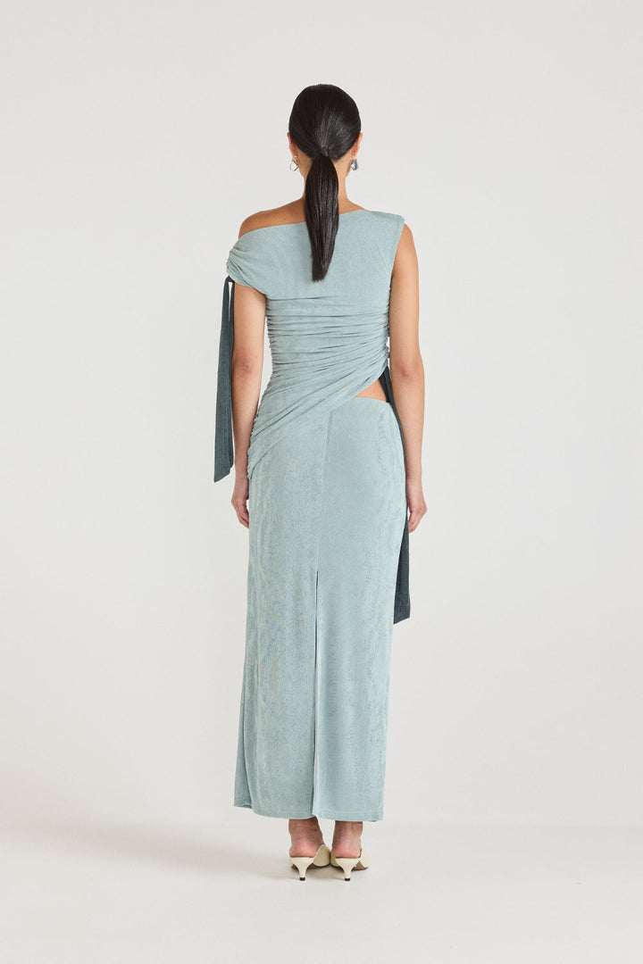 Kalilah Dress - Seafoam Green/Teal