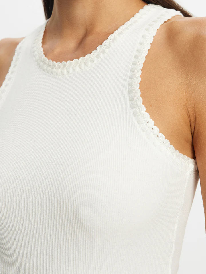 Tallulah Crochet Edge Tank