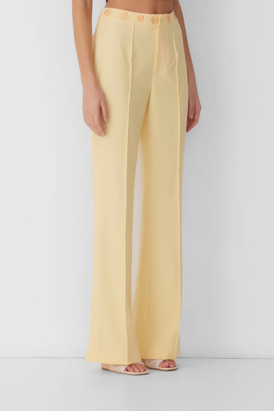 Irida Bootcut Pants - Butter