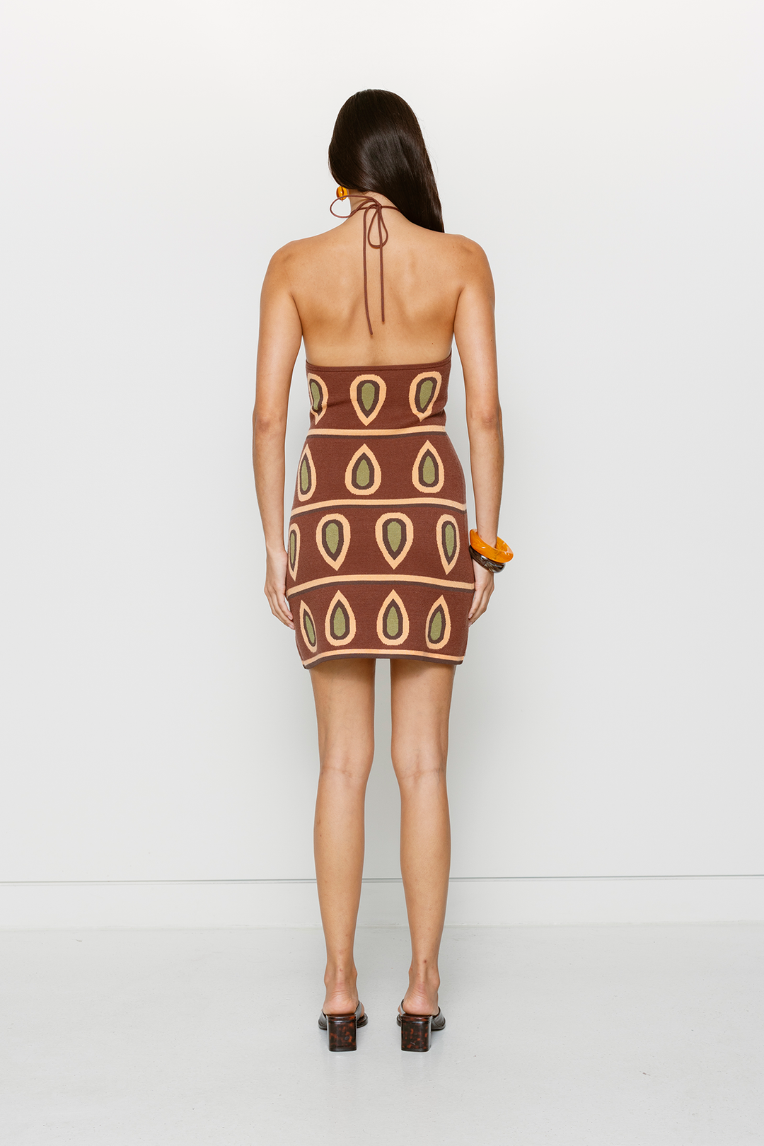 Concha Halter Mini Dress