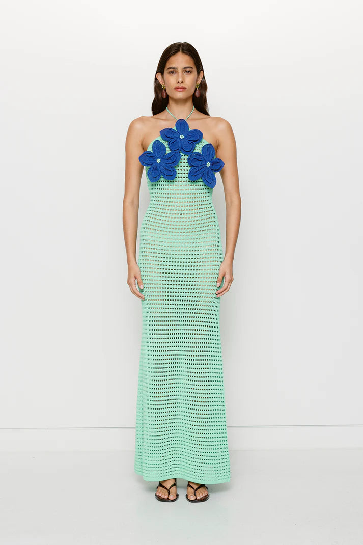 La Monada Knit Maxi Dress