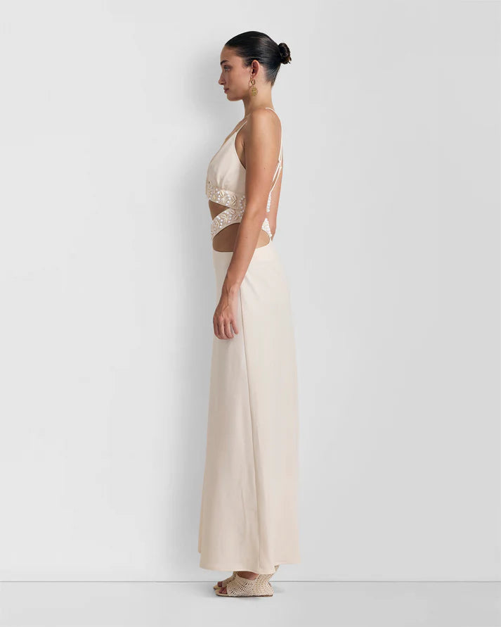 La Playa Maxi Dress - Ivory