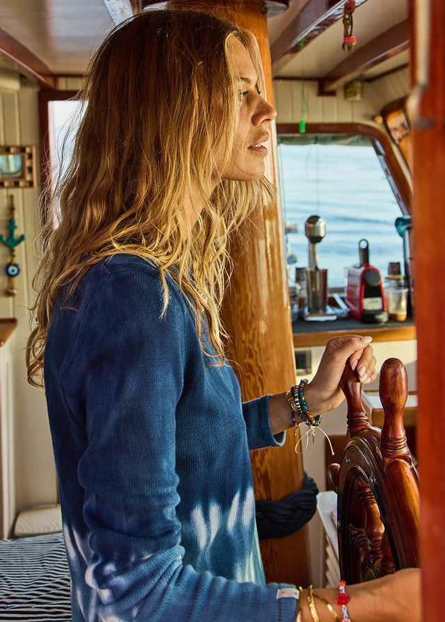 Seeker Amana Long Sleeve Knit - Tie Dye