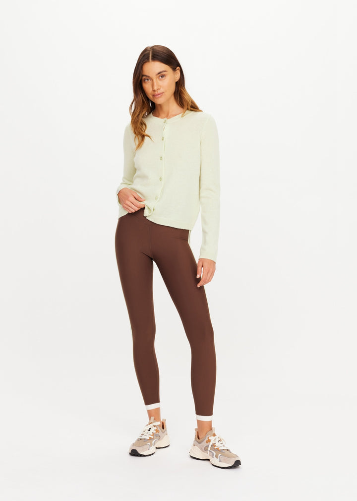 Sakina Cashmere Cardigan - Matcha