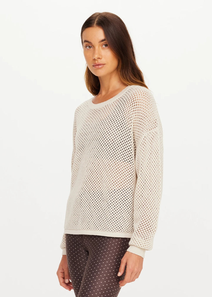 Sebastian Knit Crew - Cream