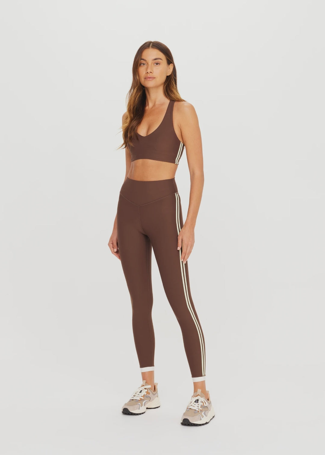 Daytona 25IN High Midi Pant - Chocolate