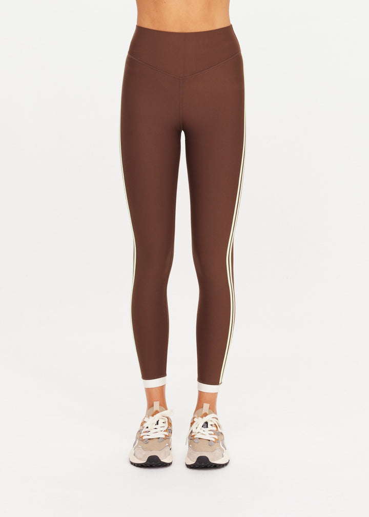 Daytona 25IN High Midi Pant - Chocolate