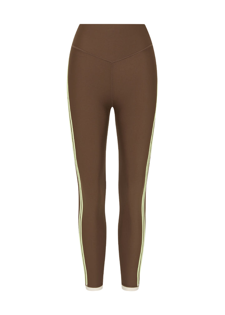 Daytona 25IN High Midi Pant - Chocolate