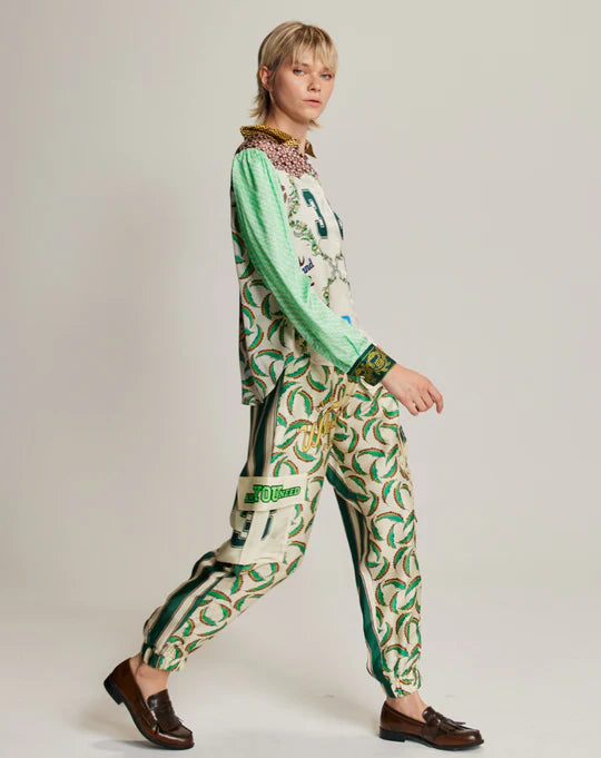 GIANNA CARGO PANTS - SPORTY JADE