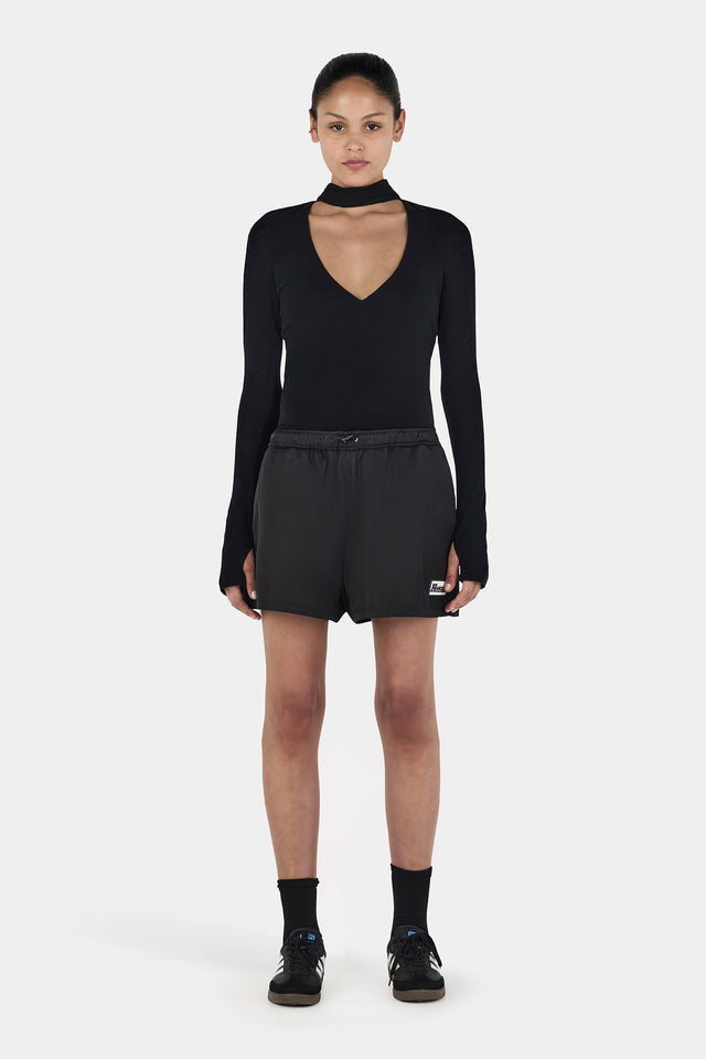 VINNY WOOL LONG SLEEVE - BLACK