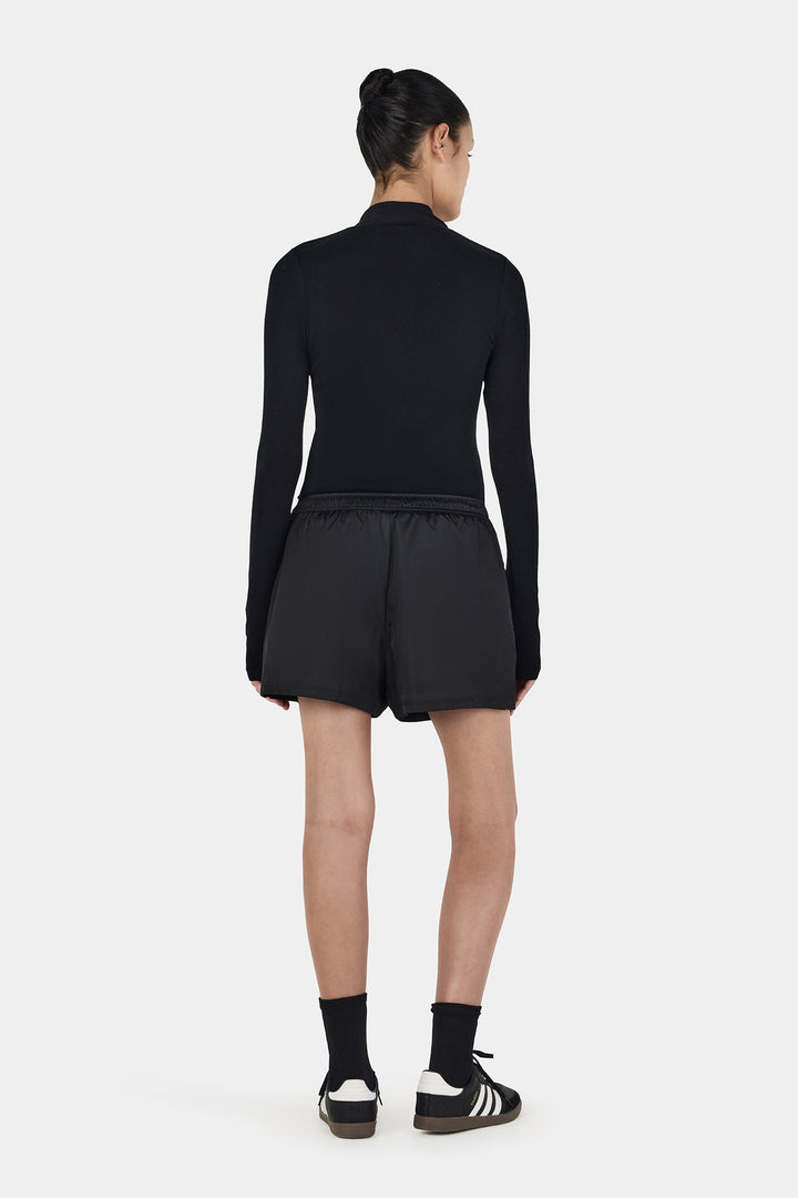 VINNY WOOL LONG SLEEVE - BLACK