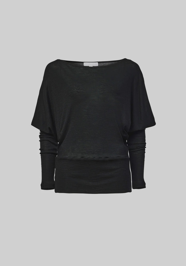 JUINIPER TOP - BLACK